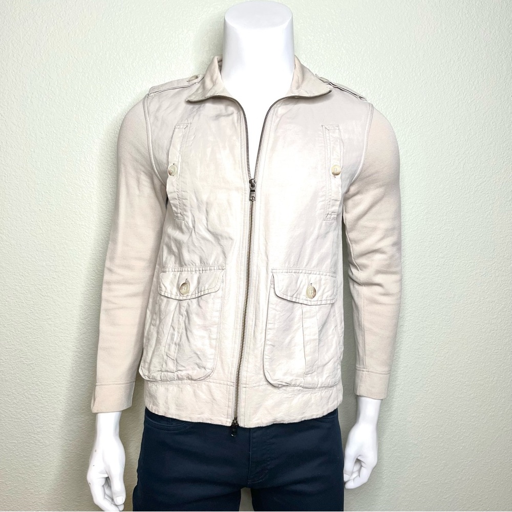 BANANA REPUBLIC Linen Blend Safari Jacket